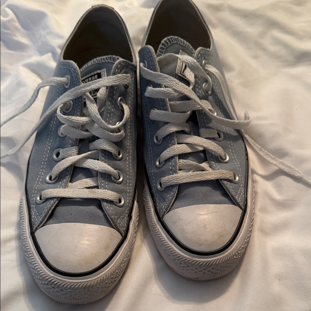 Converse Light Blue Sneakers